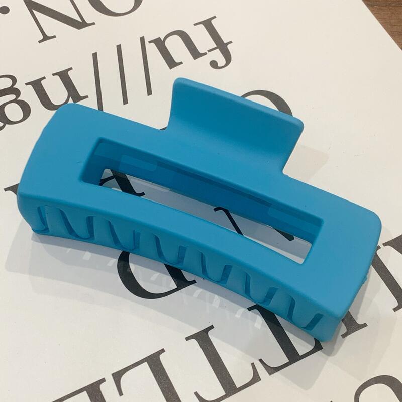 Wholesale Back Head Square Frosted Large Women's Elegant Bath Hair Clip